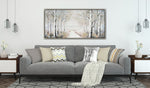 Morning Walk Wall Art - Neutral - 28 X 56