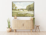 Homestead Serenity Wall Art - Green - 32 X 48
