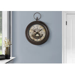 Virtue Clock - Dark Brown