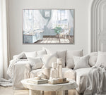 Coastal Calm Wall Art - White - 30 X 45