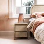 Orn 2 Drawer Night Table - Brown