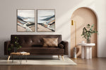Soft Horizons II Wall Art - Multi-Colour - 30 X 24