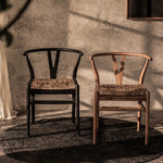 Bayan Caterpillar Twin Chair - Natural