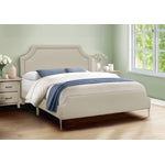 Vivian Queen Bed - Beige