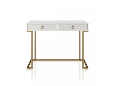 Camila Writing Desk - White
