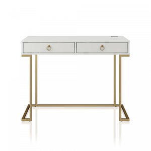Camila Writing Desk - White