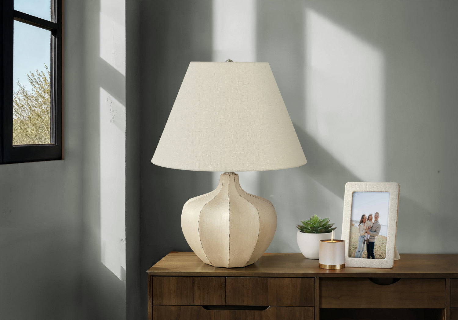 Pearson Table Lamp - Cream