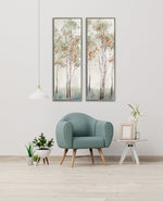 Autumn Gathering I Wall Art - Multi-Colour - 16 X 48