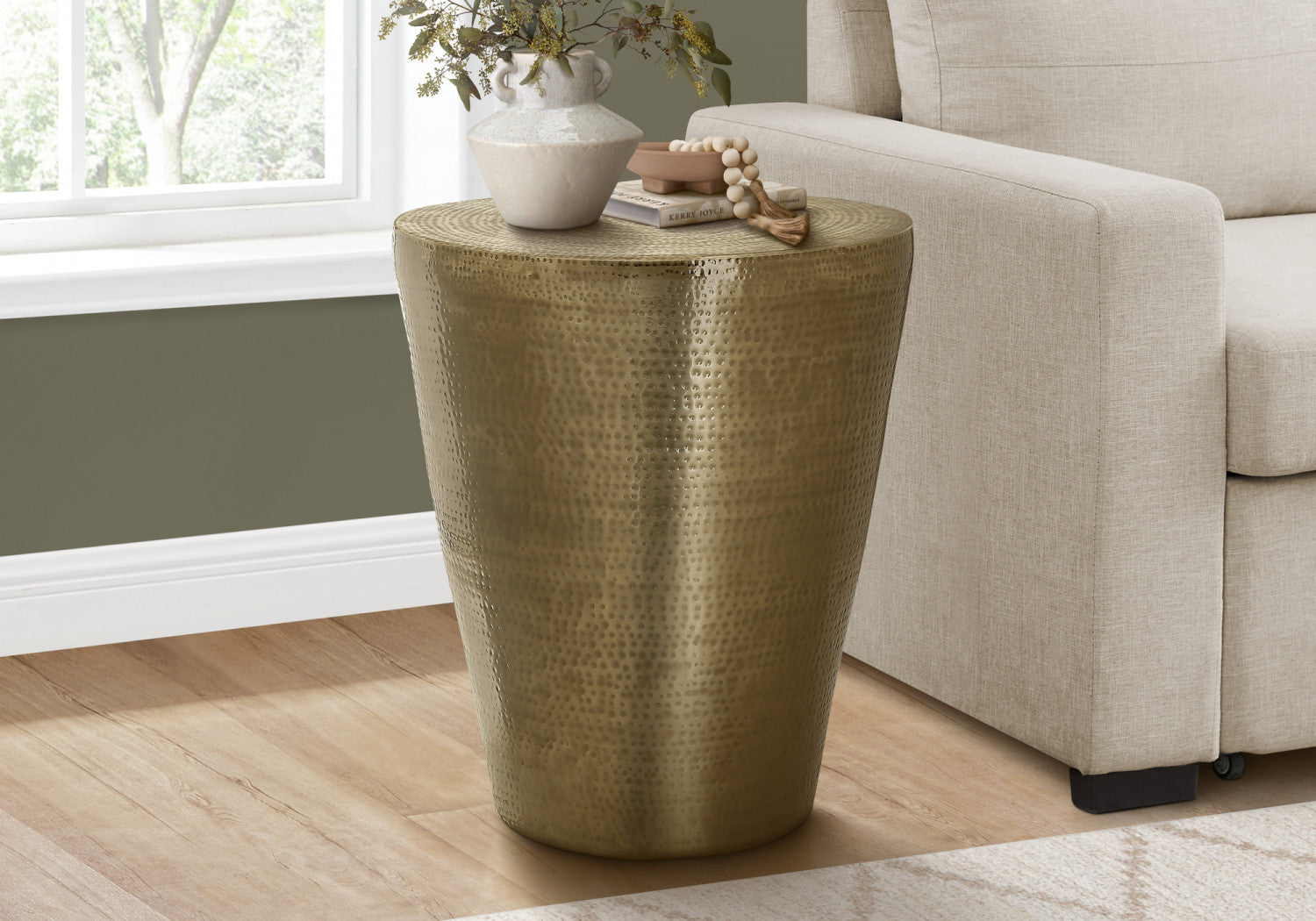 Dario Side Table - Gold