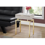 Tula Side Table - Beige