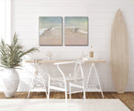 Tidewalkers Wall Art - Beige - 16 X 20 - Set of Two