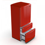 Forno Luigi Red French Door Refrigerator (18 Cu. Ft.) - FFFFD1791-33RED