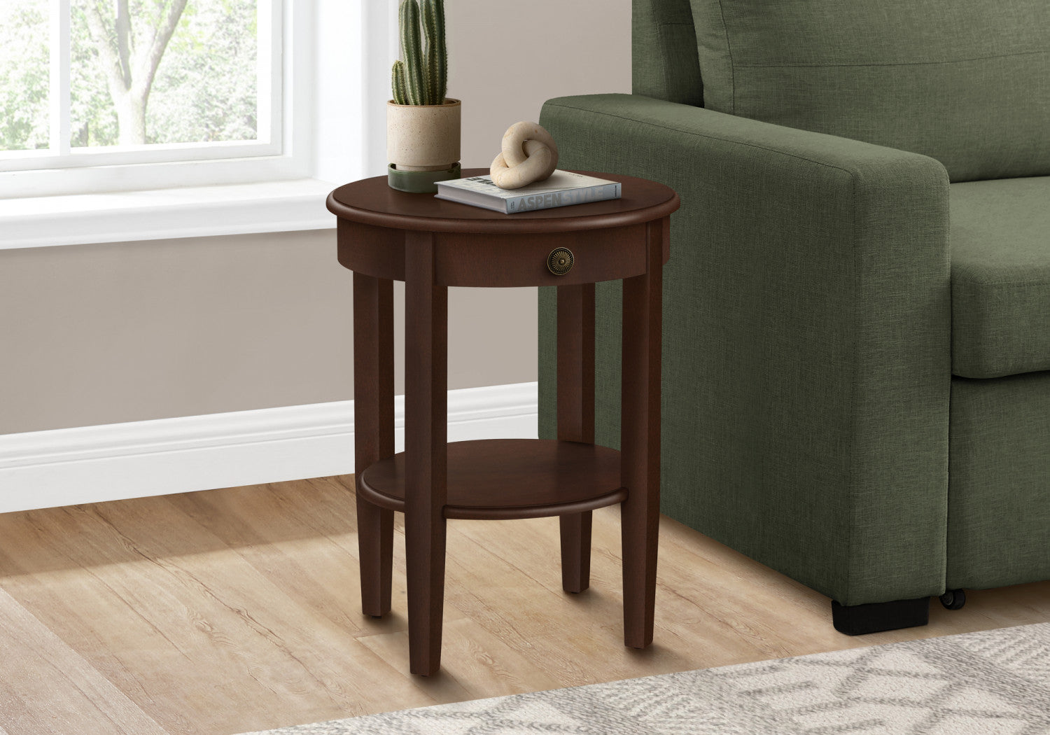 Bryn Side Table - Espresso