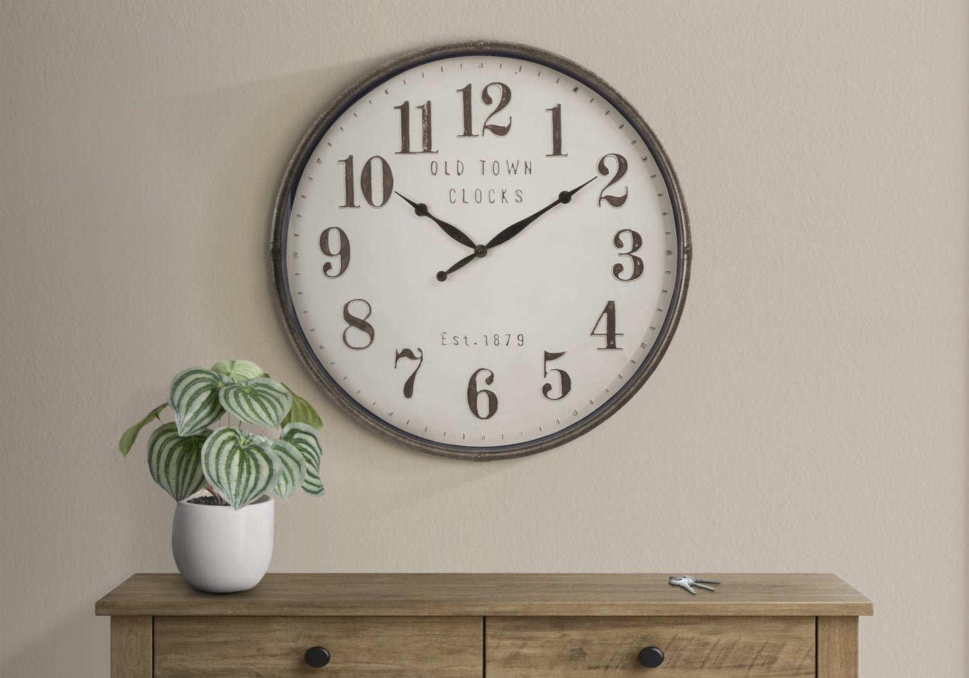 Evoke Clock - Brown