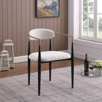 Callum Dining Chair - Beige - Set of Two