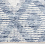 Marbella Diamonds Outdoor Rug - 5' x 7' - Blue