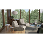 Toby All-Foam Armless Chair - Beige