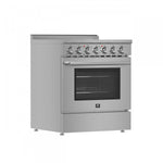 Forno Paolo Stainless Steel Freestanding Electric Range with True Convection (4.38 Cu. Ft.) - FFSEL6011-30