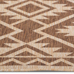 Cabana Tribal Indoor/Outdoor Rug - 5' x 7' - Brown