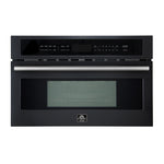 Forno Oliena Black 30" Built-In Microwave Convection Oven (1.6 Cu. Ft.) - FMWDR3093-30BLK