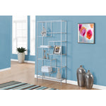 Quin Bookcase - Silver