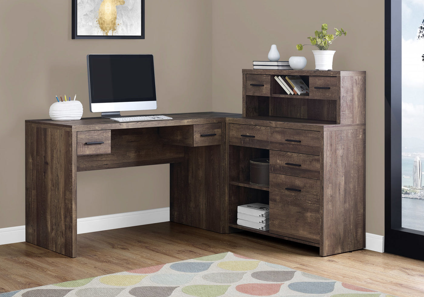 Varo Desk - Brown