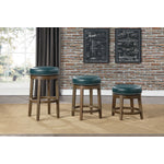 Westby Dining Stool - Green - Set of Two
