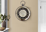 Luster Clock - Brown