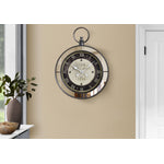 Luster Clock - Brown