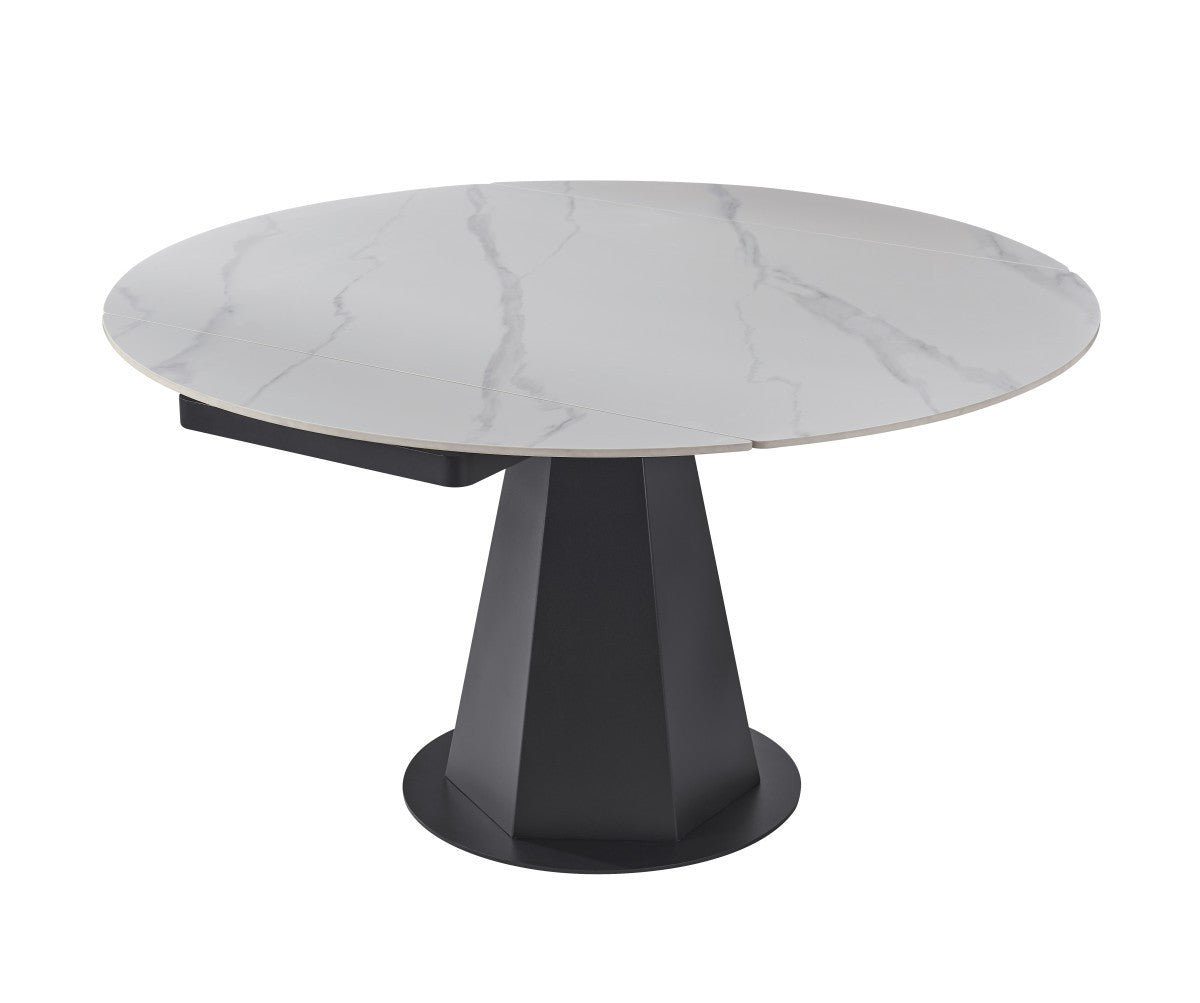 Akira Extendable Dining Table - Snowy White