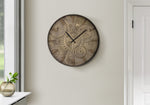 Cadence Clock - Brown