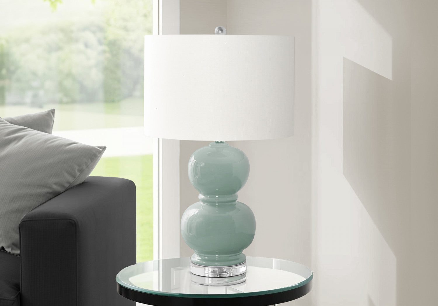 Monroe Table Lamp - Blue