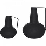 Monica Vase - Matte Black - Set of Two