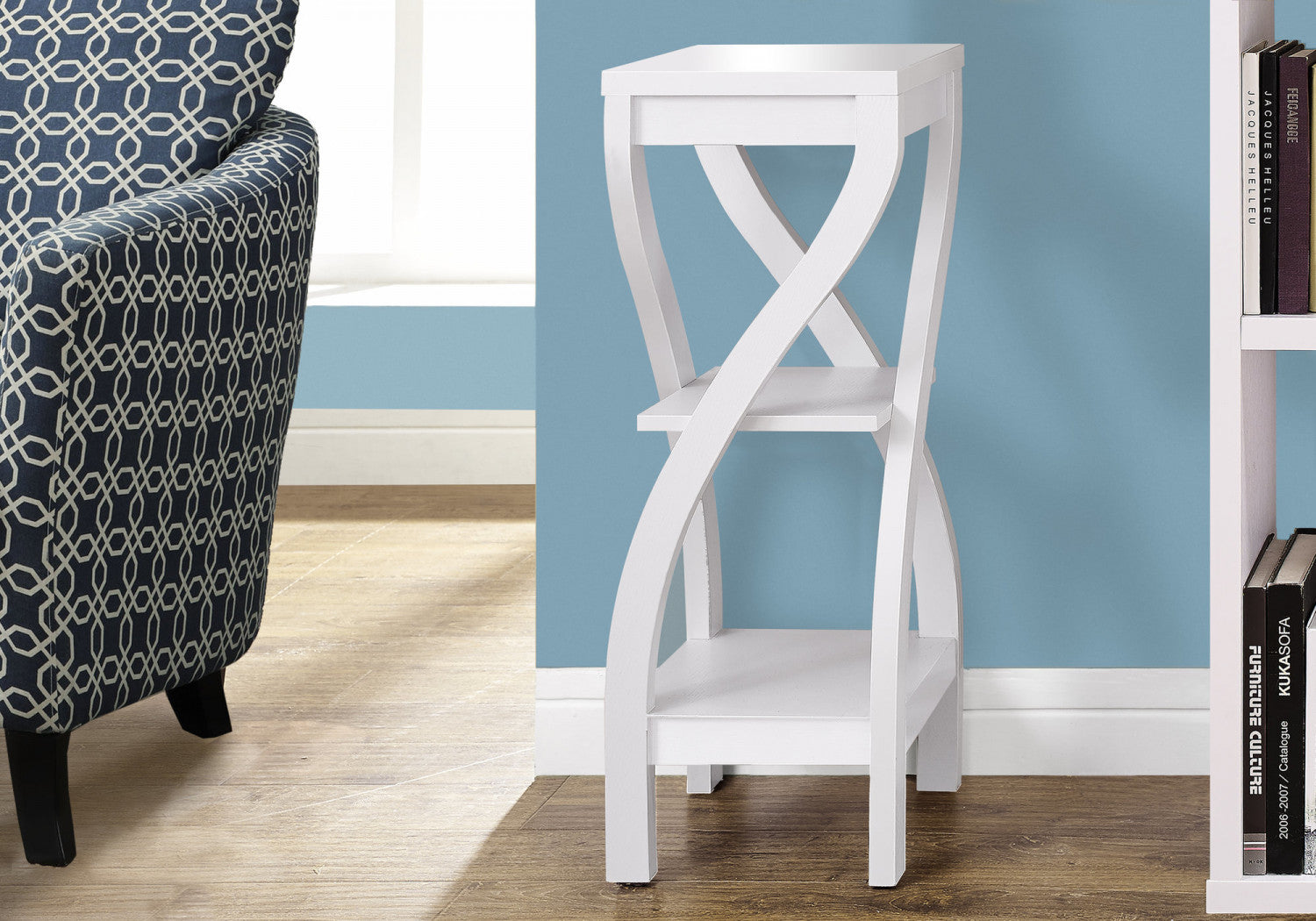 Thira Side Table - White