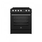 Forno Leonardo Black Slide-in Electric Range (5.0 Cu. Ft.) - FFSEL6022-30BLK