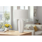 Quincy Table Lamp - Cream