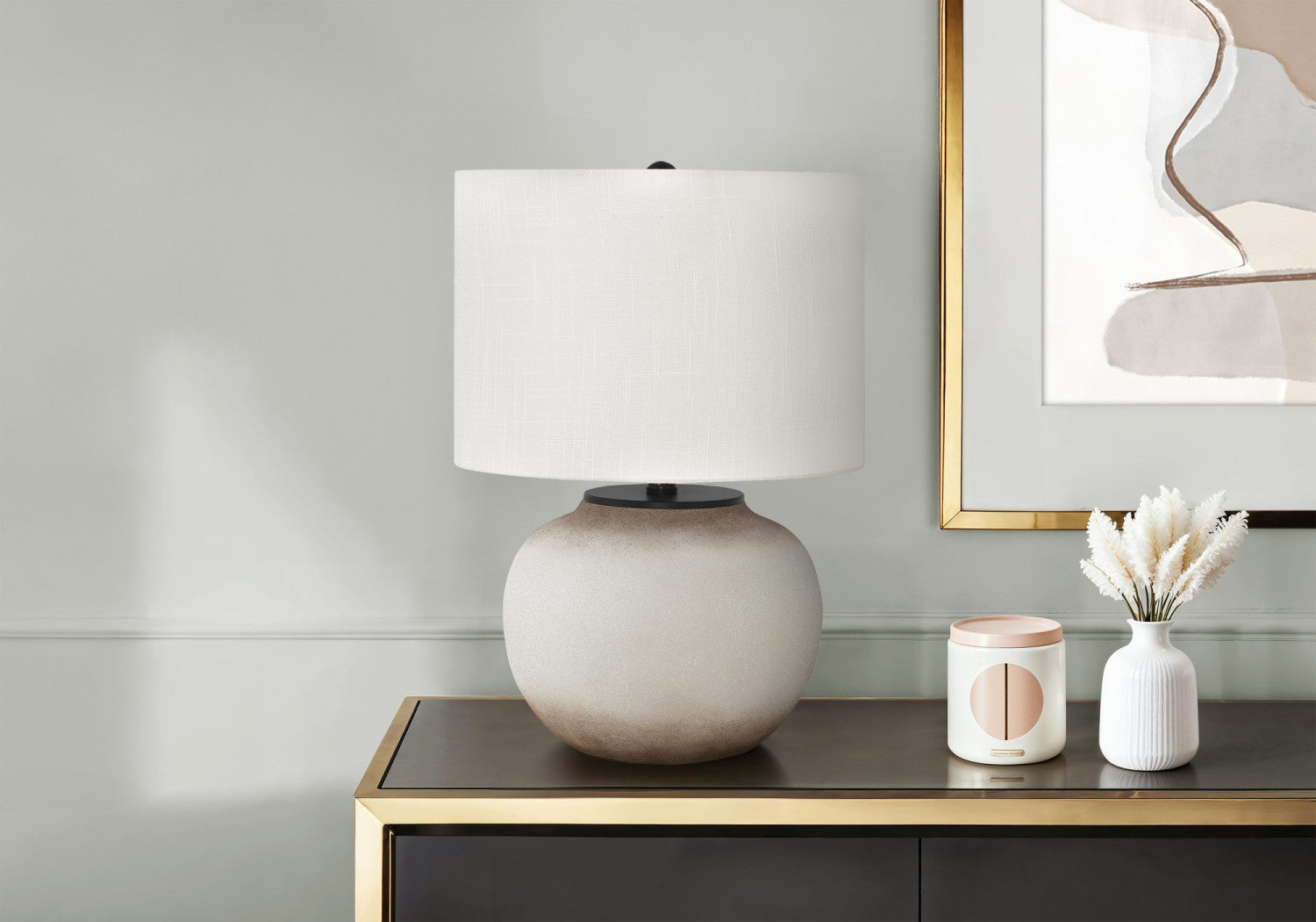 Dalton Table Lamp - Cream