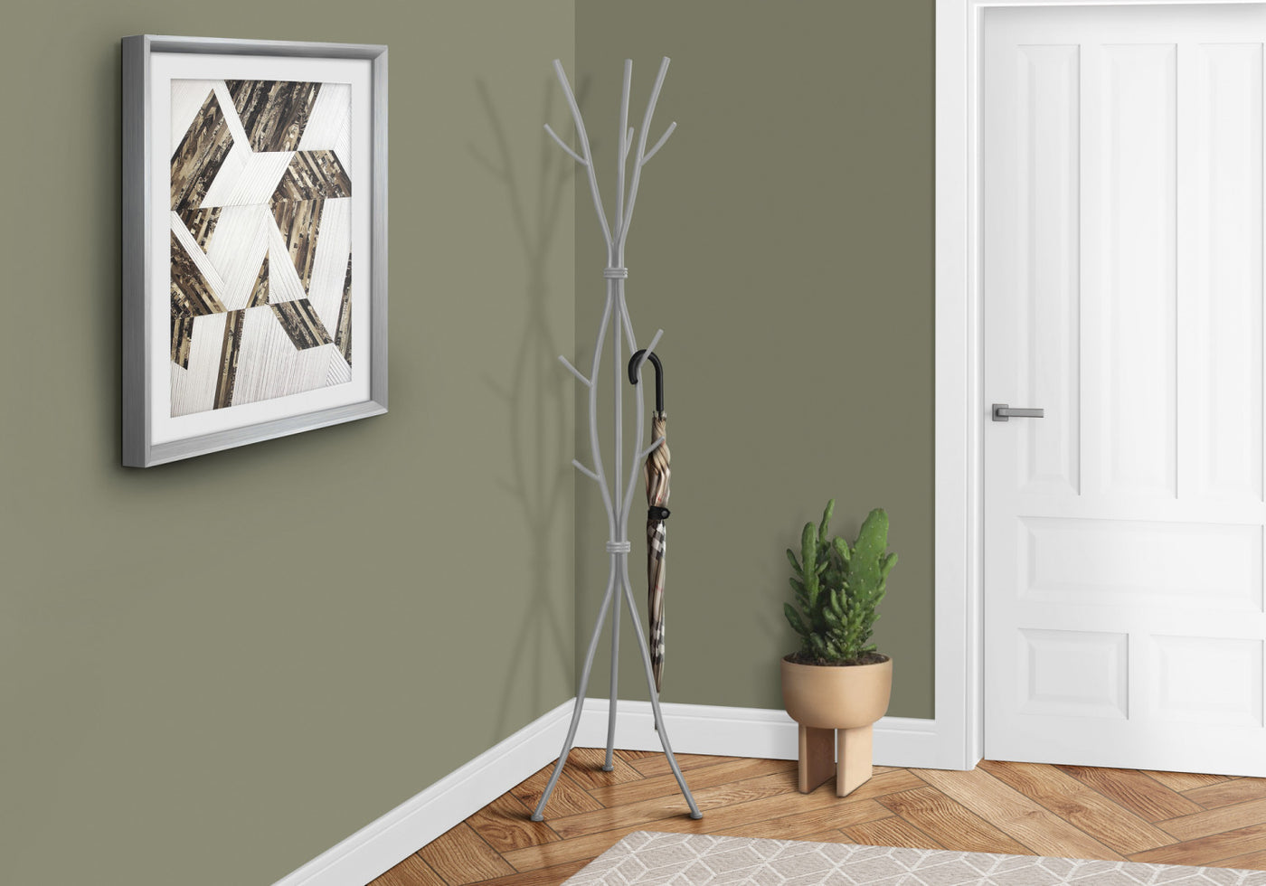 Aster Coat Rack - Silver