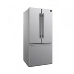 Forno Gallipoli 31" 17.5 Cu.Ft. Stainless Steel French Door Refrigerator - FFFFD1974-31SB