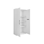 Lunde Storage Cabinet - White - Set of 3