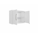 Lunde Floating Garage Cabinet - White - Set of 3