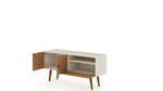 Otuken 54" TV Stand - Off White/Nature