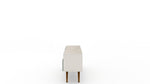 Otuken 54" TV Stand - Off White/Mint Green