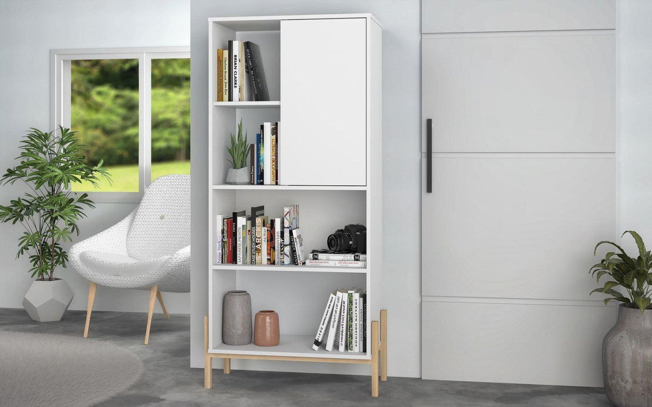 Amaraviti Bookcase - White