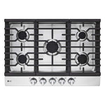 LG Stainless Steel 30” Gas Cooktop with 20K BTU 
and EasyClean® Cooktop - CBGJ3023S