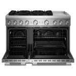KitchenAid Stainless Steel Slide-In Range (6 cu. ft.) - KFDD948SSS