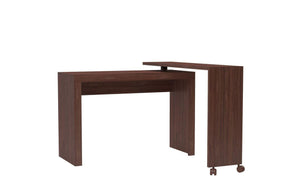 Moling Nested Swivel Desk - Nut Brown