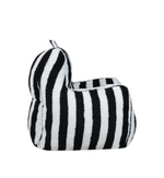 Parker - Kids White & Black All Foam Chair