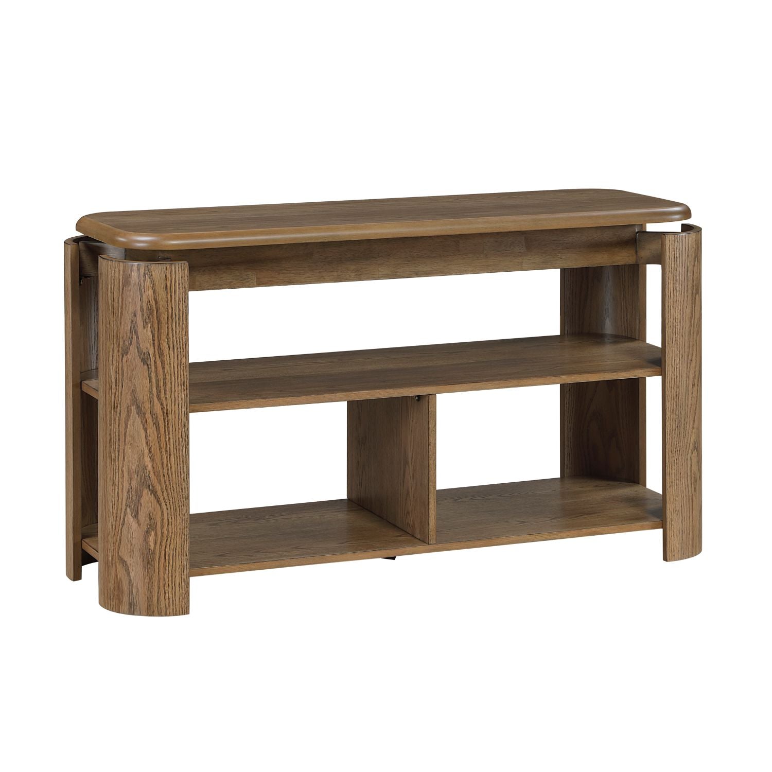 Mirabel 52.5" Sofa Table - Brown Oak