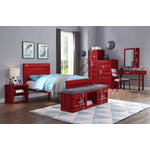 Konto Industrial Chest - Red